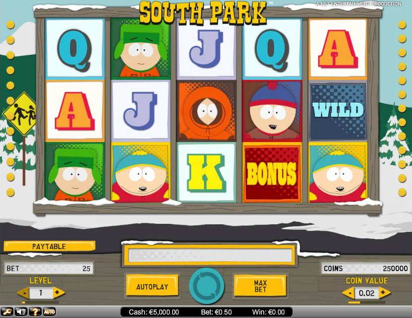 Игровой слот South Park